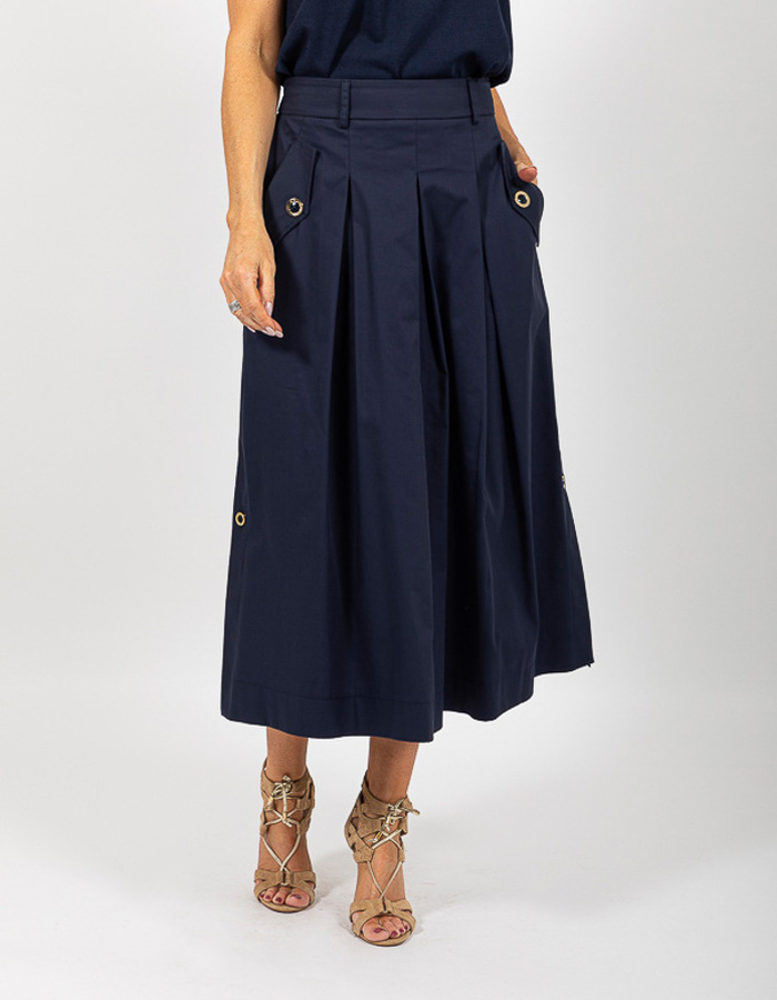 Due Amanti midi rok marine