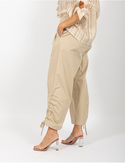 Due Amanti broek sportief beige