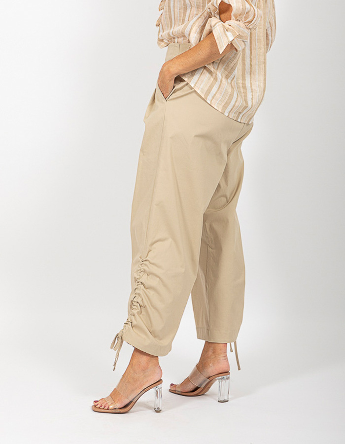 Due Amanti broek sportief beige