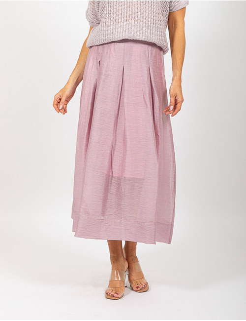 Due Amanti lange rok roze