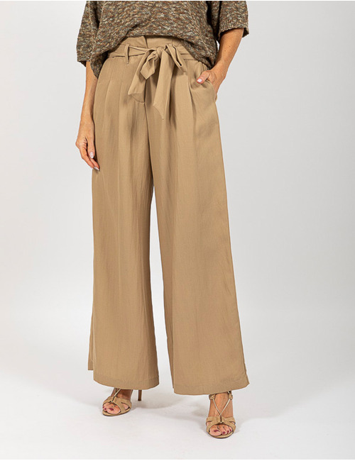 Due Amanti geklede broek beige