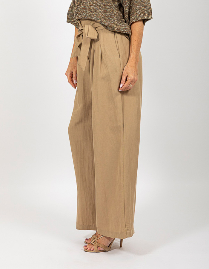 Due Amanti geklede broek beige