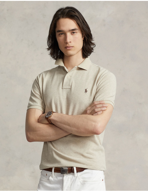 Slim fit mesh Polo shirt  