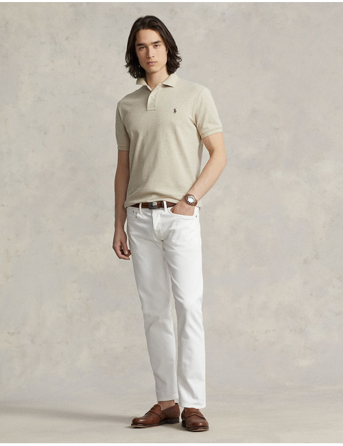 Slim fit mesh Polo shirt  