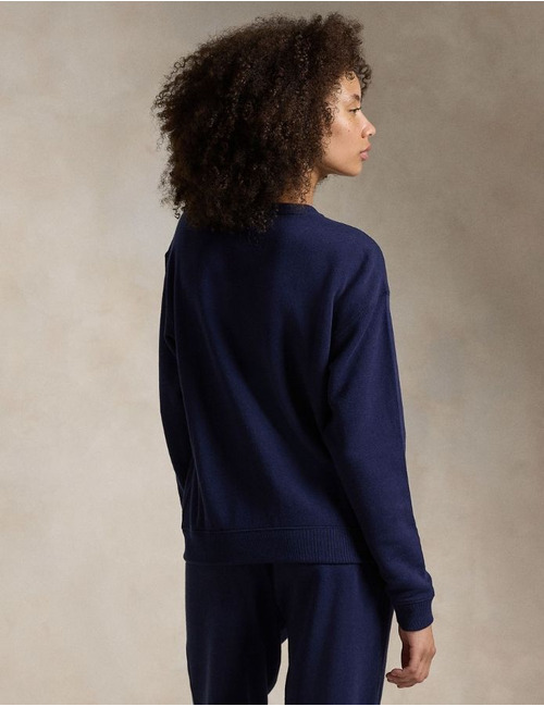 Ralph Lauren Dames lange mouw sweater blauw