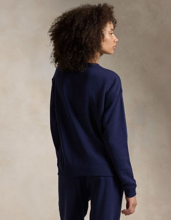 Ralph Lauren Dames lange mouw sweater blauw