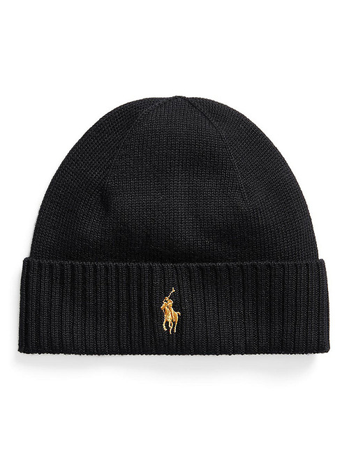 Signature Pony Wool Beanie  
