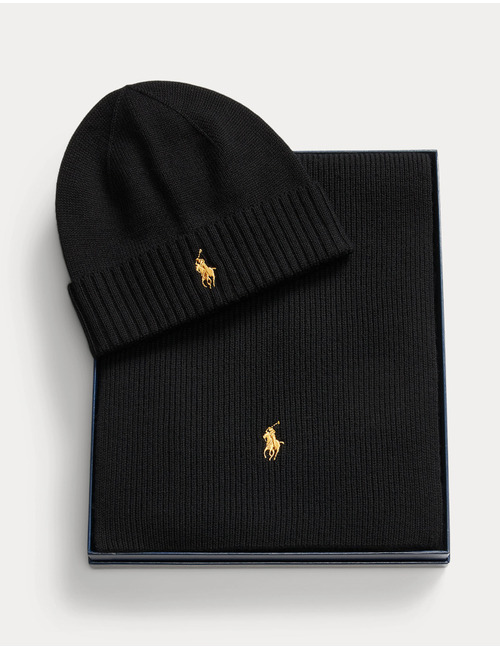 Merino Wool Beanie & Sjaal Giftset  