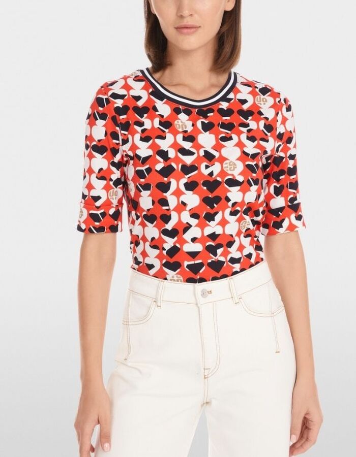 Marccain t-shirt korte mouw ng