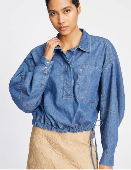 Munthe lange mouw bloes jeans