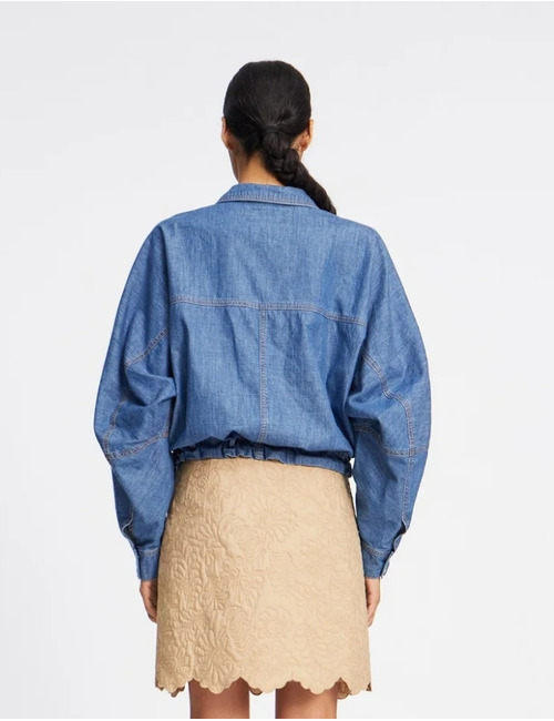 Munthe lange mouw bloes jeans