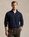 Luxury Jersey Quarter-Zip Pullover  