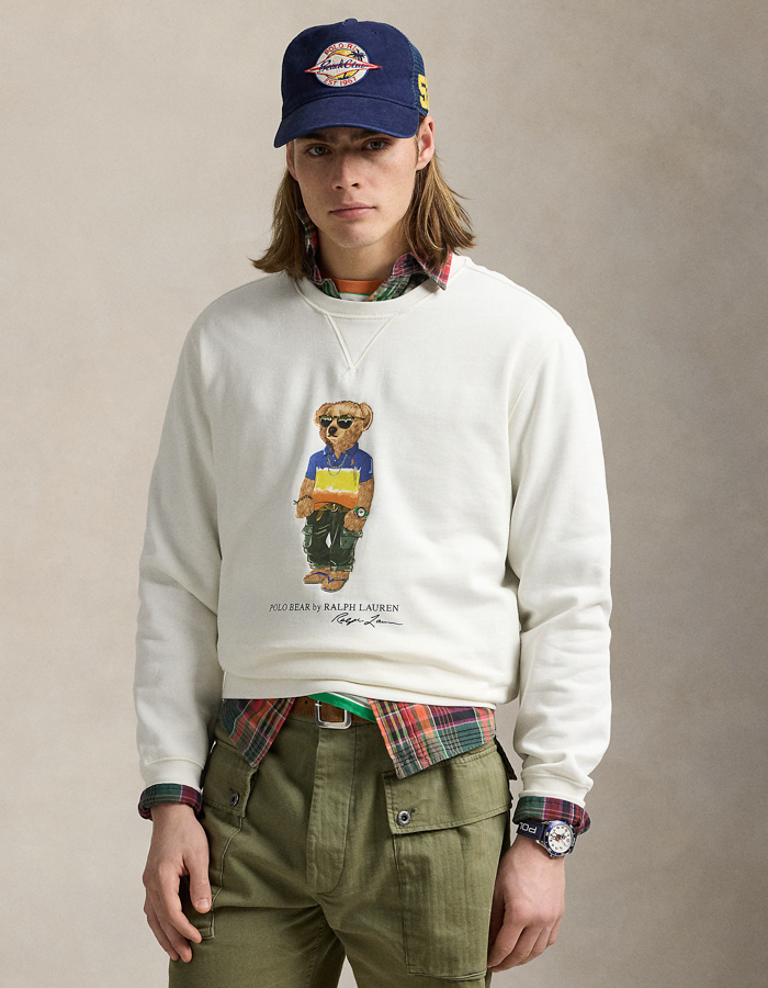 Polo Bear Fleece Sweatshirt  