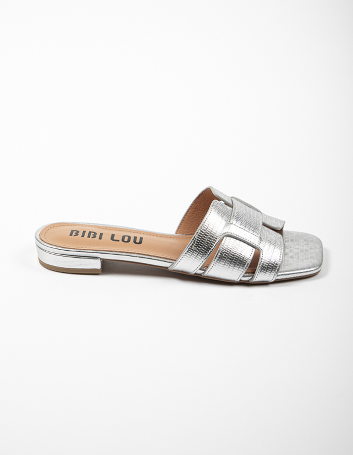 Bibi Lou flipflops zilver