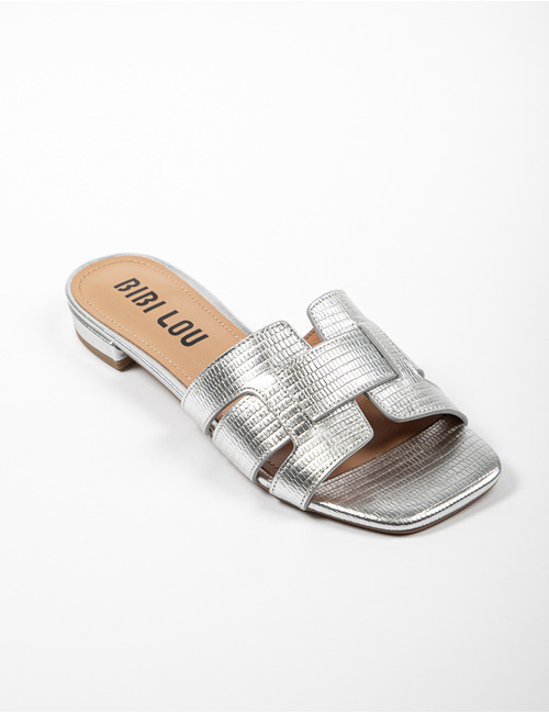 Bibi Lou flipflops zilver