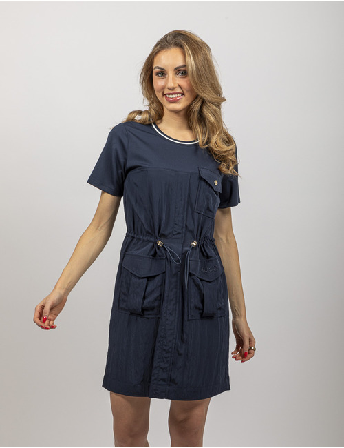 Liu Jo kort kleed blauw