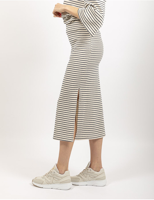 Lalotti midi rok beige