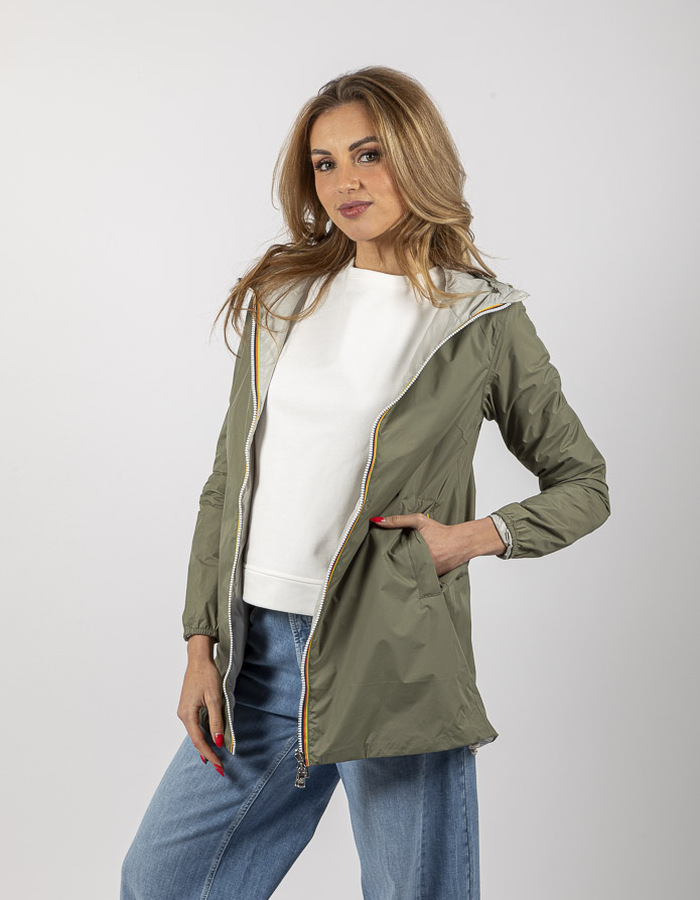 Kway regenjassen kaki