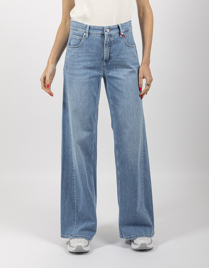 Cambio regular fit jeans lichte washing