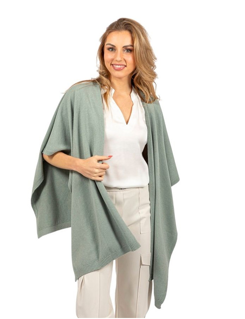 Due Amanti poncho kaki