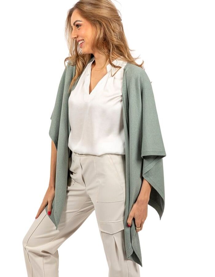 Due Amanti poncho kaki