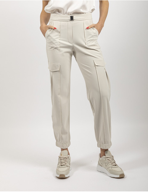 Raffaello Rossi broek sportief beige