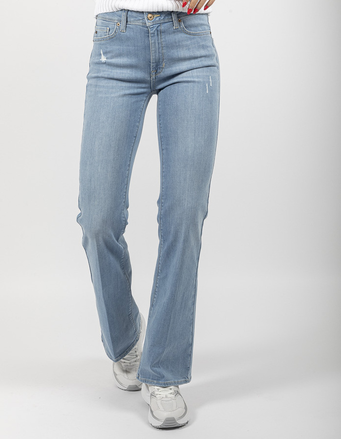 Raffaello Rossi regular fit jeans lichte washing