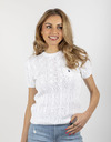 Ralph Lauren Dames t-shirt korte mouw wit