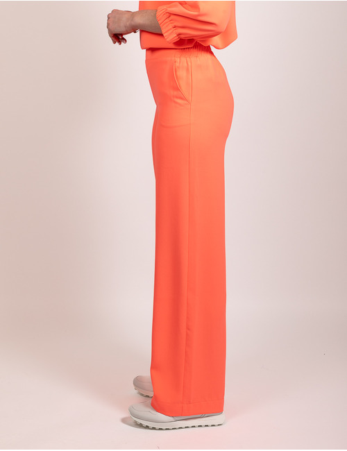 Lalotti broek met elatische band oranje