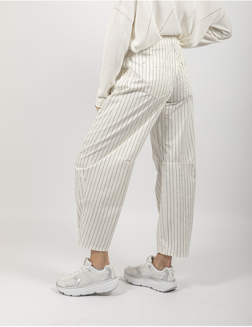 High broek sportief wit