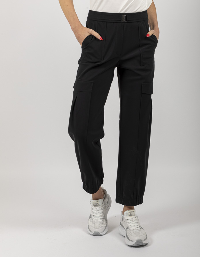 Raffaello Rossi broek sportief zwart