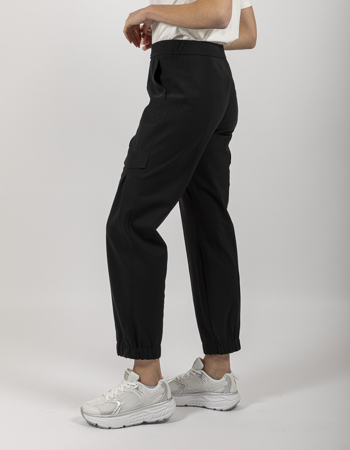 Raffaello Rossi broek sportief zwart