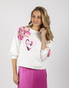 Senso lange mouw sweater wit