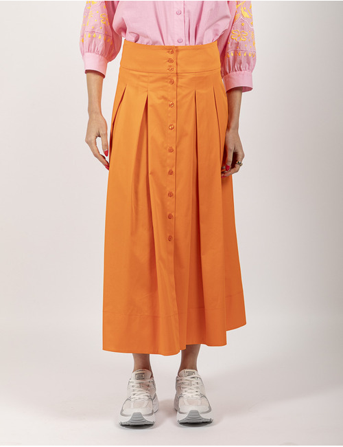 Senso midi rok oranje