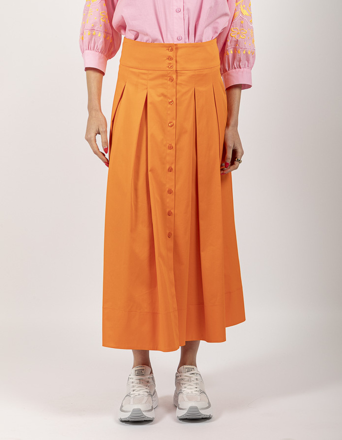 Senso midi rok oranje