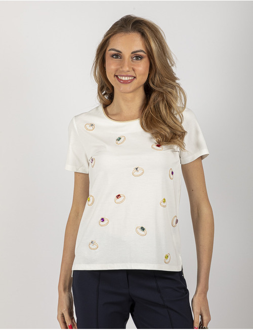 Leo & Ugo t-shirt wit
