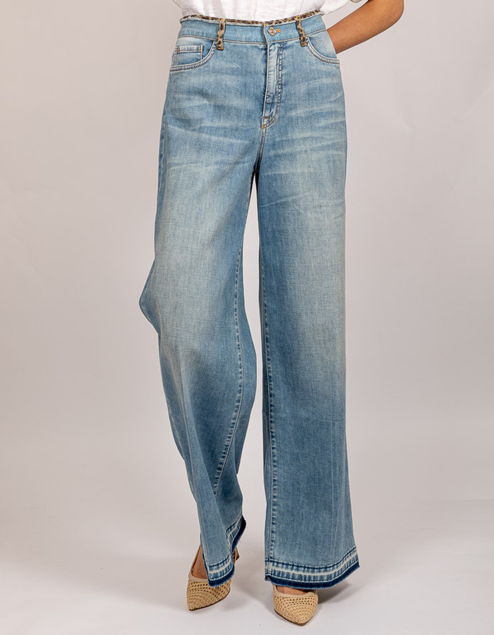 Marccain regular fit jeans lichte washing
