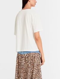 Marccain t-shirt korte mouw wit