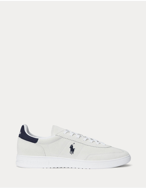 Bedford Suede Sneaker - Bianco/Navy  