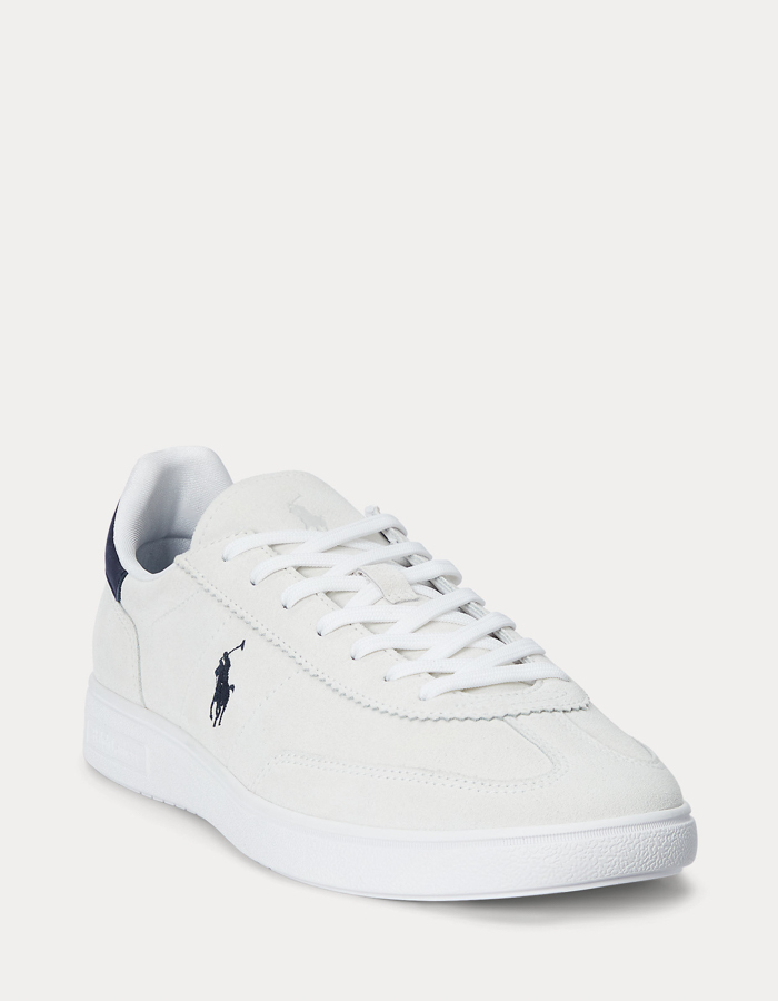 Bedford Suede Sneaker - Bianco/Navy  