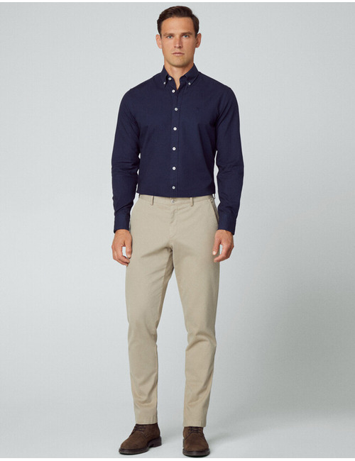 Garment Dyed Oxford Overhemd  