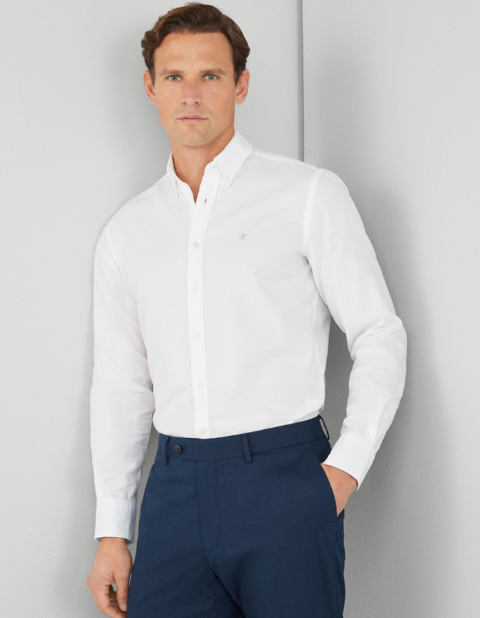 Garment Dyed Oxford Overhemd  