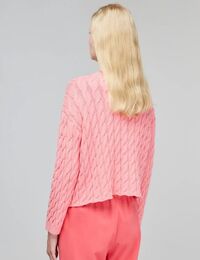Semi Couture lange mouw pull fuschia