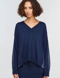 Semi Couture lange mouw bloes jeans