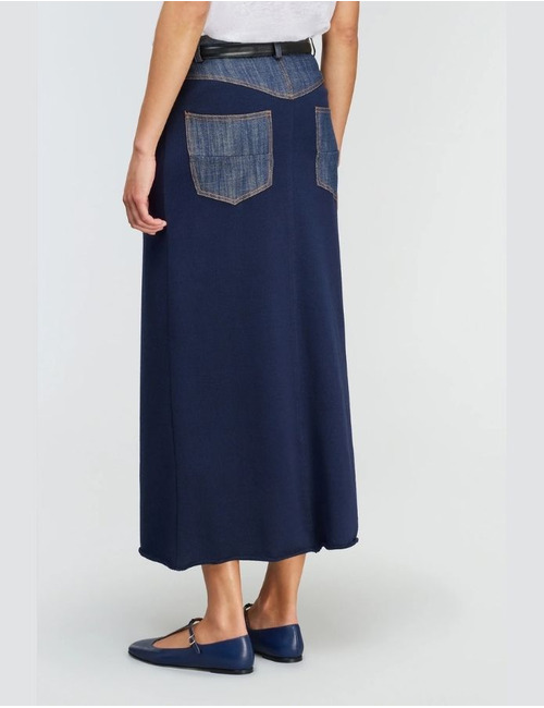 Semi Couture midi rok jeans