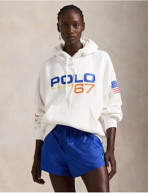 Ralph Lauren Dames lange mouw sweater wit