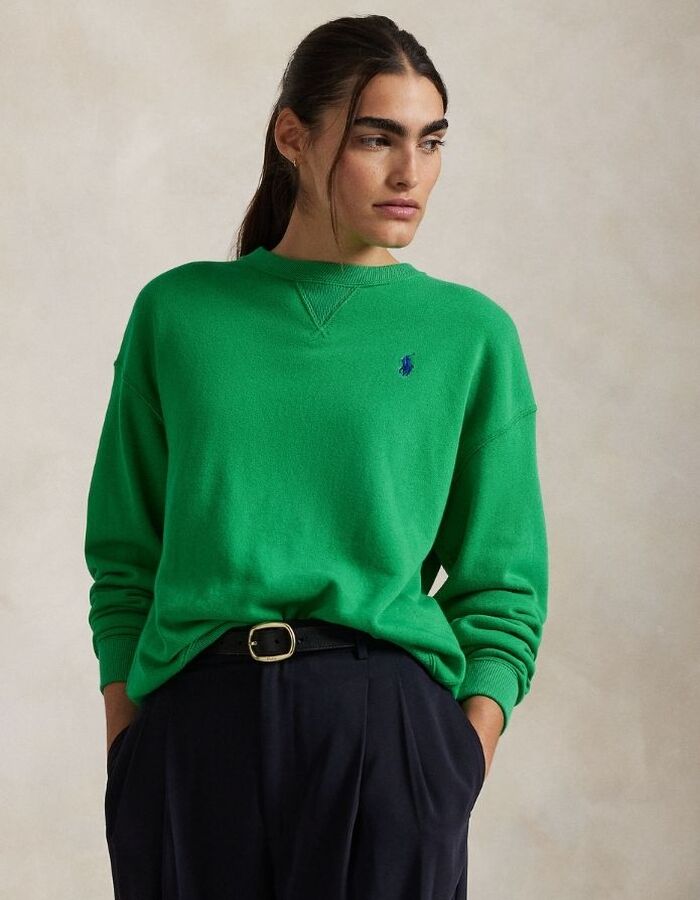 Ralph Lauren Dames lange mouw sweater groen