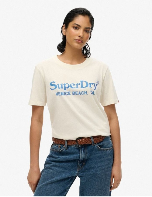 Superdry t-shirt korte mouw wit