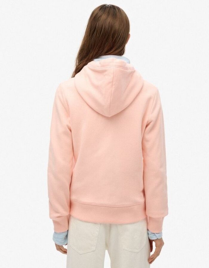 Superdry lange mouw sweater roze