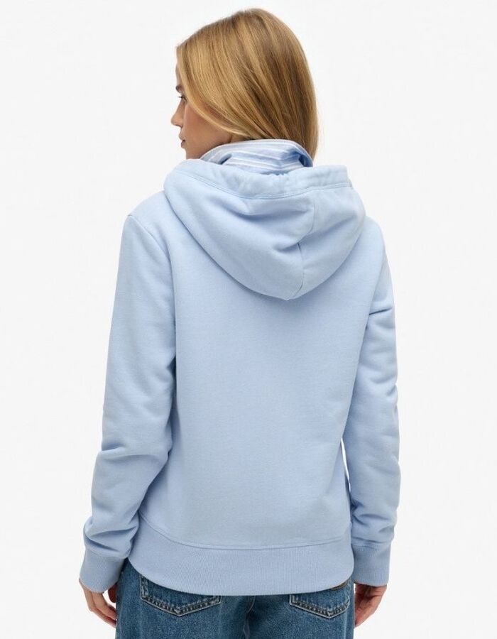 Superdry lange mouw sweater blauw